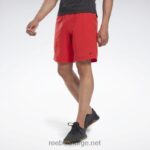 menn vektor rød 2X42N1135 Reebok treningsklare shorts
