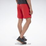 menn vektor rød 2X42N1135 Reebok treningsklare shorts - Bilde 3