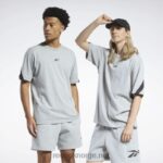 middels grå lyng 2X42N346 Reebok klassisk merkevare stolt t-skjorte