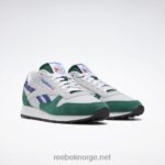 mørkegrønn/ftwr hvit/klassisk kobolt 2X42N31 Reebok klassisk skinn gjør det til dine sko - Bilde 3
