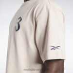 myk ecru 2X42N320 Reebok En t-skjorte - Bilde 5