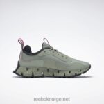 mystisk grå/kjernesvart/atomrosa 2X42N92 Reebok zig dynamica adventure damesko - Bilde 2