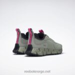 mystisk grå/kjernesvart/atomrosa 2X42N92 Reebok zig dynamica adventure damesko - Bilde 4