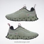 mystisk grå/kjernesvart/atomrosa 2X42N92 Reebok zig dynamica adventure damesko - Bilde 9