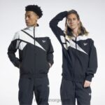 nattsvart 2X42N260 Reebok klassiske vektor treningsjakke