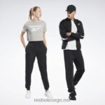nattsvart 2X42N311 Reebok identitet vektor strikke joggebukser