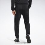 nattsvart 2X42N311 Reebok identitet vektor strikke joggebukser - Bilde 3