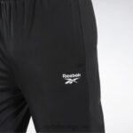 nattsvart 2X42N311 Reebok identitet vektor strikke joggebukser - Bilde 4