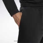 nattsvart 2X42N311 Reebok identitet vektor strikke joggebukser - Bilde 5