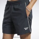 nattsvart 2X42N521 Reebok klassiske vektorshorts - Bilde 5