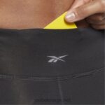 nattsvart 2X42N675 Reebok treningsklare grunnleggende capri-tights - Bilde 4