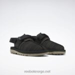 nattsvart/smokey taupe/terrabrun 2X42N737 Reebok beatnik sko - Bilde 3