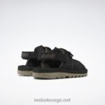 nattsvart/smokey taupe/terrabrun 2X42N737 Reebok beatnik sko - Bilde 4