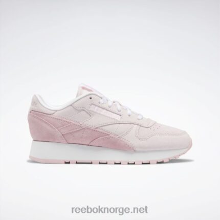 porselen rosa/rosa glød/ftwr hvit 2X42N205 Reebok klassiske damesko i skinn