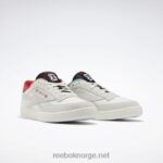 ren grå 1/svart/glengrønn 2X42N354 Reebok club c hevnsko - Bilde 3