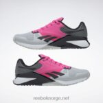 ren grå 2/atom rosa/kjerne sort 2X42N138 Reebok nano 6000 treningssko - Bilde 9