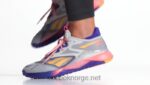 ren grå 3/fet lilla/oransje bluss 2X42N328 Reebok nano x2 tr adventure treningssko for kvinner - Bilde 2