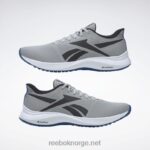 ren grå 3/kjerne sort/vektorblå 2X42N1055 Reebok runner 5 løpesko for menn - Bilde 3
