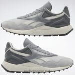 ren grå 4/kritt/kald grå 6 2X42N133 Reebok klassiske legacy az-skinnsko - Bilde 9