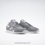 ren grå 5/ftwr hvit 2X42N1047 Reebok klassiske nylon herresko - Bilde 3