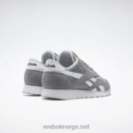 ren grå 5/ftwr hvit 2X42N1047 Reebok klassiske nylon herresko - Bilde 4
