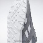 ren grå 5/ftwr hvit 2X42N1047 Reebok klassiske nylon herresko - Bilde 8