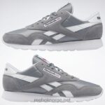 ren grå 5/ftwr hvit 2X42N1047 Reebok klassiske nylon herresko - Bilde 9