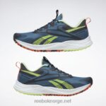 stålblå s23-r/kjernesort/energiglød 2X42N1151 Reebok floatride energy 4 adventure joggesko for menn - Bilde 9