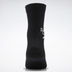 svart 2X42N1016 Reebok classics fold-over mannskapssokker 3 par - Bilde 2