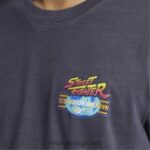 svart 2X42N362 Reebok street fighter grafisk t-skjorte - Bilde 5
