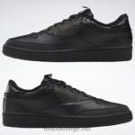 svart/ftwr hvit 2X42N332 Reebok maison margiela club c memory of shoes - Bilde 9