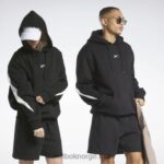 svart/kritt 2X42N293 Reebok klassiske merke stolt hettegenser