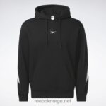 svart/kritt 2X42N293 Reebok klassiske merke stolt hettegenser - Bilde 7