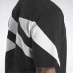 svart/kritt 2X42N345 Reebok klassisk merkevare stolt t-skjorte - Bilde 5