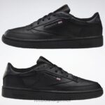 svart/kull 2X42N1048 Reebok club c 85 herresko - Bilde 4