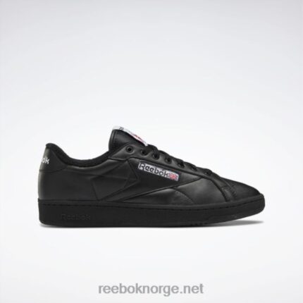 svart/vektorrød 2X42N343 Reebok club c grounds sko