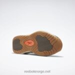 trek grå/jegergrønn/villbrun 2X42N213 Reebok løsning mid basketball sko - Bilde 5