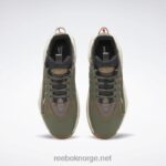 trek grå/jegergrønn/villbrun 2X42N213 Reebok løsning mid basketball sko - Bilde 6