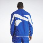 vektor blå 2X42N307 Reebok klassiske vektor treningsjakke - Bilde 3