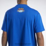 vektor blå 2X42N572 Reebok street fighter grafisk t-skjorte - Bilde 5