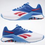 vektor blå/ftwr hvit/vektor rød 2X42N241 Reebok nano x2 treningssko for kvinner - Bilde 9