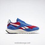 vektor blå/vektor rød/kritt 2X42N397 Reebok klassiske legacy az-skinnsko - Bilde 4