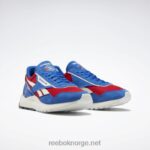 vektor blå/vektor rød/kritt 2X42N397 Reebok klassiske legacy az-skinnsko - Bilde 5