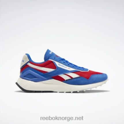 vektor blå/vektor rød/kritt 2X42N397 Reebok klassiske legacy az-skinnsko