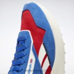 vektor blå/vektor rød/kritt 2X42N397 Reebok klassiske legacy az-skinnsko - Bilde 9