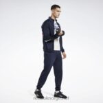 vektor marine 2X42N415 Reebok identitet vektor strikke joggebukser - Bilde 2
