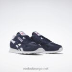 vektor marine/ftwr hvit 2X42N1083 Reebok klassiske nylon herresko - Bilde 3