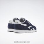 vektor marine/ftwr hvit 2X42N1083 Reebok klassiske nylon herresko - Bilde 4