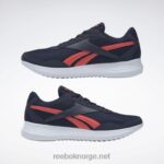 vektor marine/halvoransje bluss/ftwr hvit 2X42N1084 Reebok energen lite løpesko for menn - Bilde 3