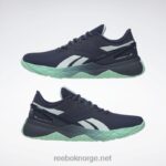vektor marine/opal glød/hint mint 2X42N469 Reebok nanoflex tr treningssko for kvinner - Bilde 9